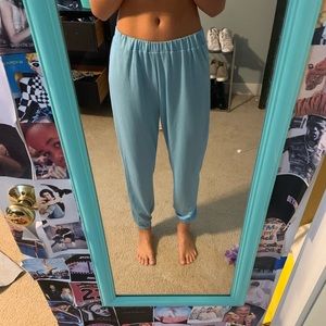 Blue Jogger Sweatpants